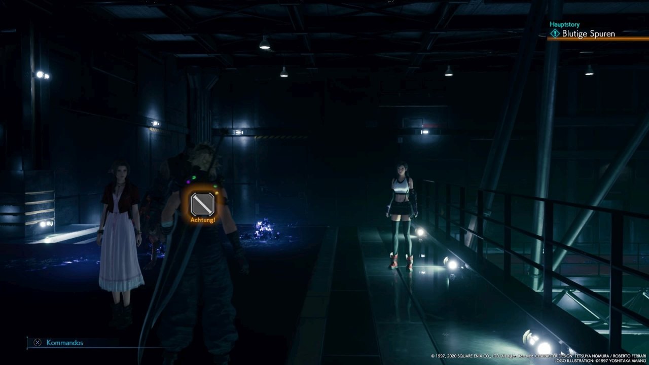 [06/04/2020] Warnung: Midgar ist nicht so frei erkundbar, wie wir uns das manchmal wünschen. Einmal zu weit vom Hauptpfad abgebogen, werden wir gleich wieder zurückgeschickt.
