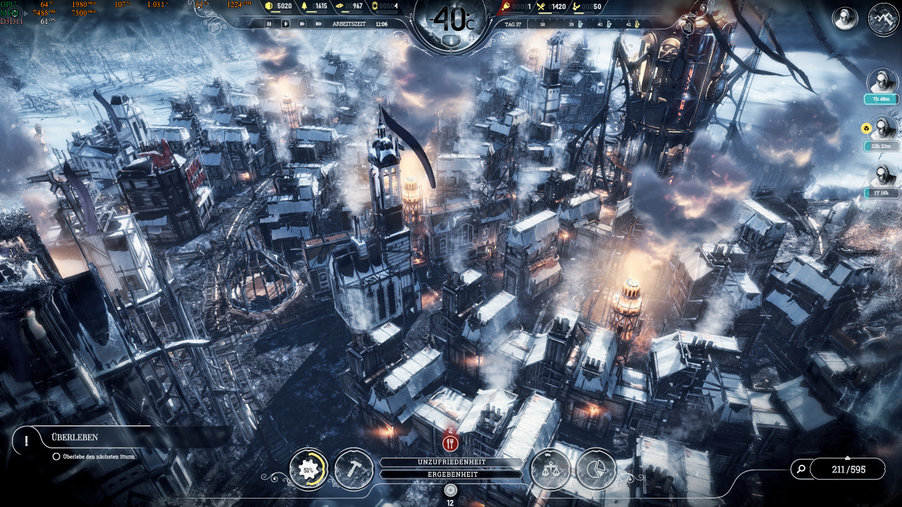 [28/04/2020] Frostpunk will euch leiden lassen. Der Sieg schmeckt dafür umso schöner.