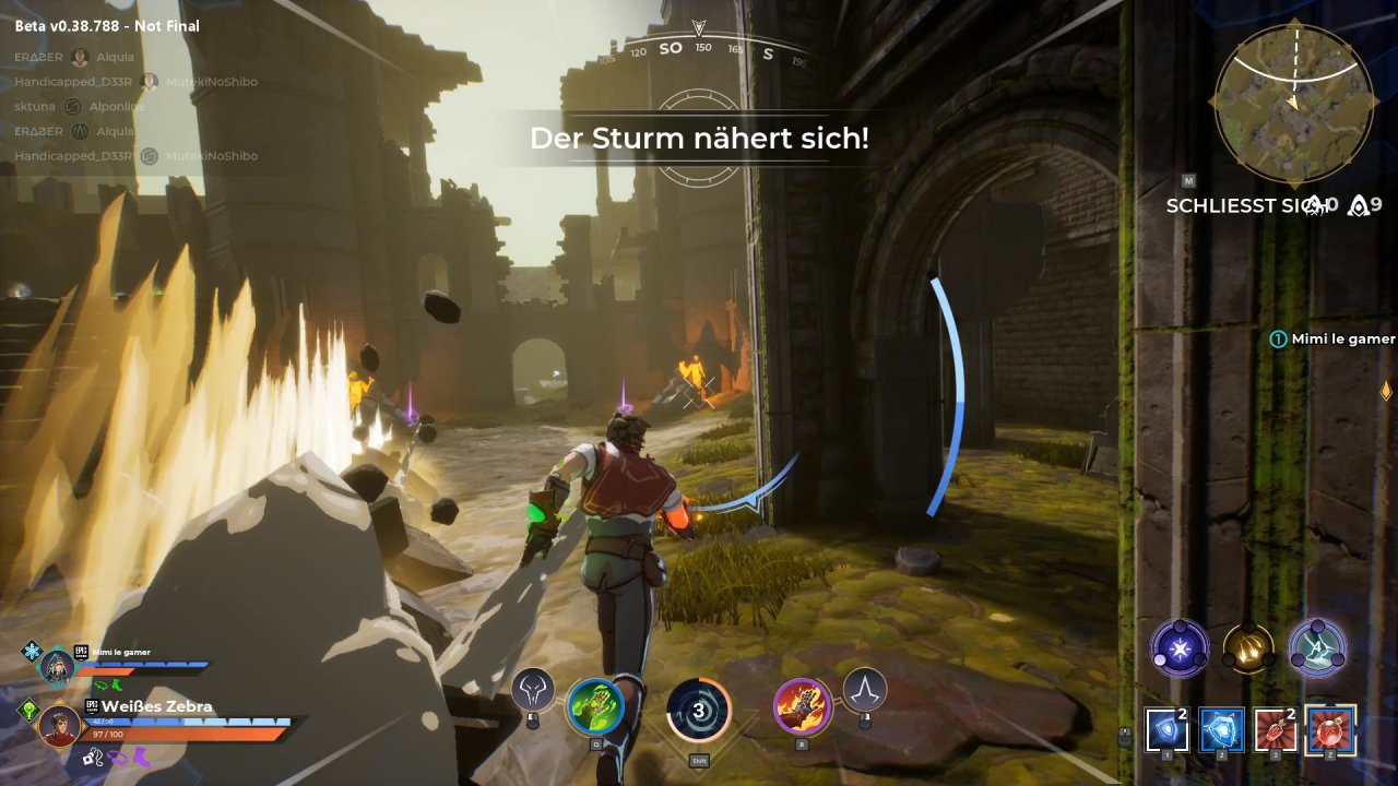 [30/04/2020] Die Attacken des Erdhandschuhs richten sich vor allem gegen Spieler, die sich zu Fuß fortbewegen.