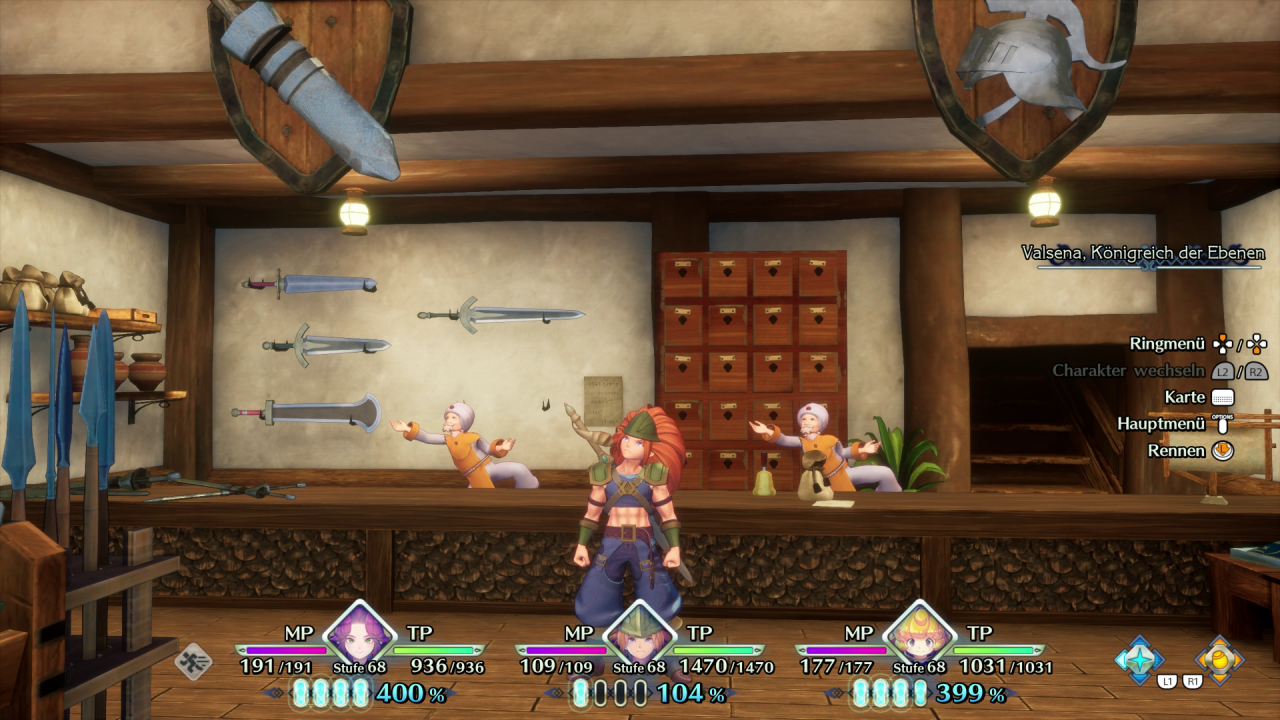 [22/04/2020] Trials of Mana zelebriert seine Wurzeln und bringt das Spielgefühl und den Stil der 90er-Jahre ins neue Jahrtausend. Ein Mana-Spiel ohne tanzende Händler ginge freilich gar nicht!