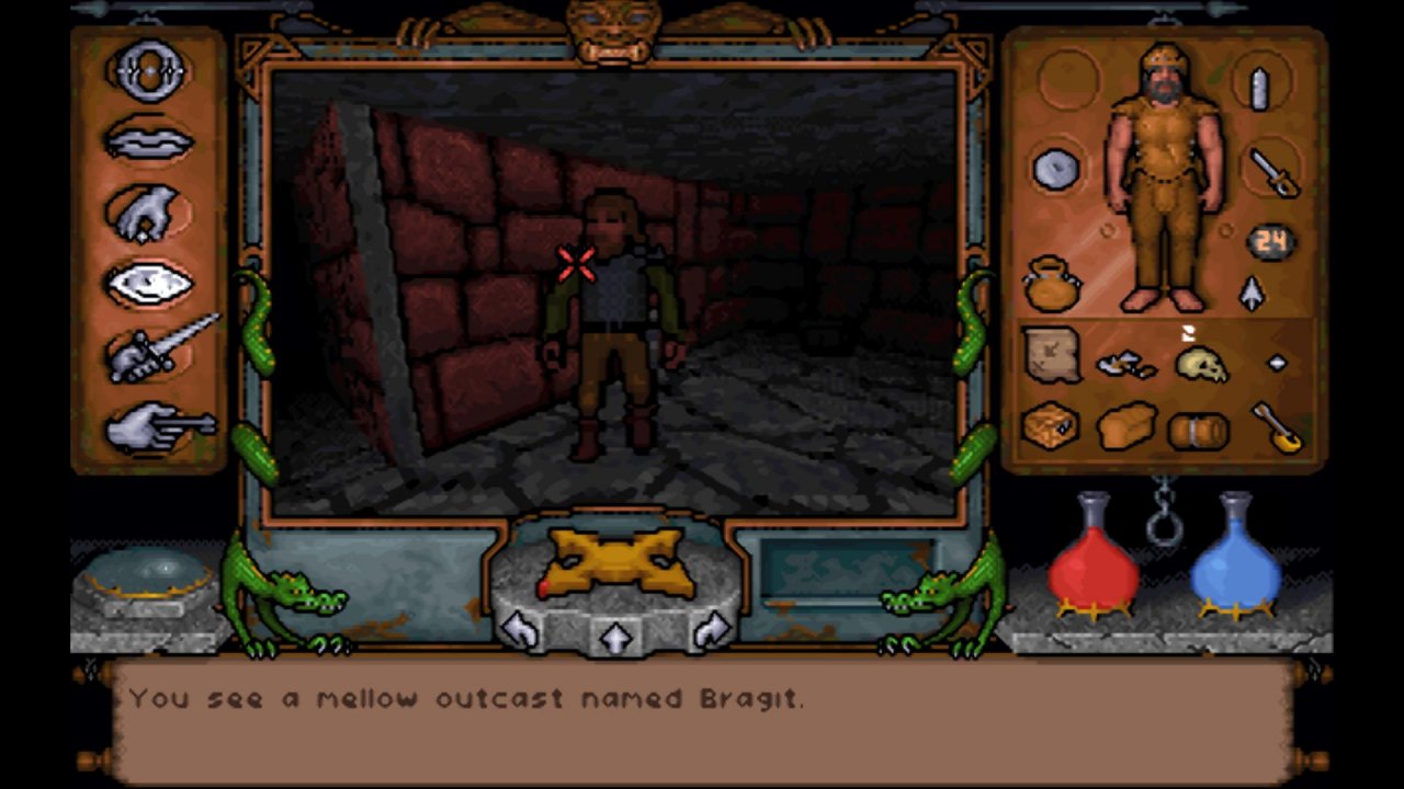 [30/04/2020] Menschen, Goblins, Zwerge und mehr: Die auf acht Stockwerke unterteilte Stygian Abyss wird von zahlreichen NPCs bevölkert, mit denen wir plaudern und teilweise auch handeln können. &nbsp;