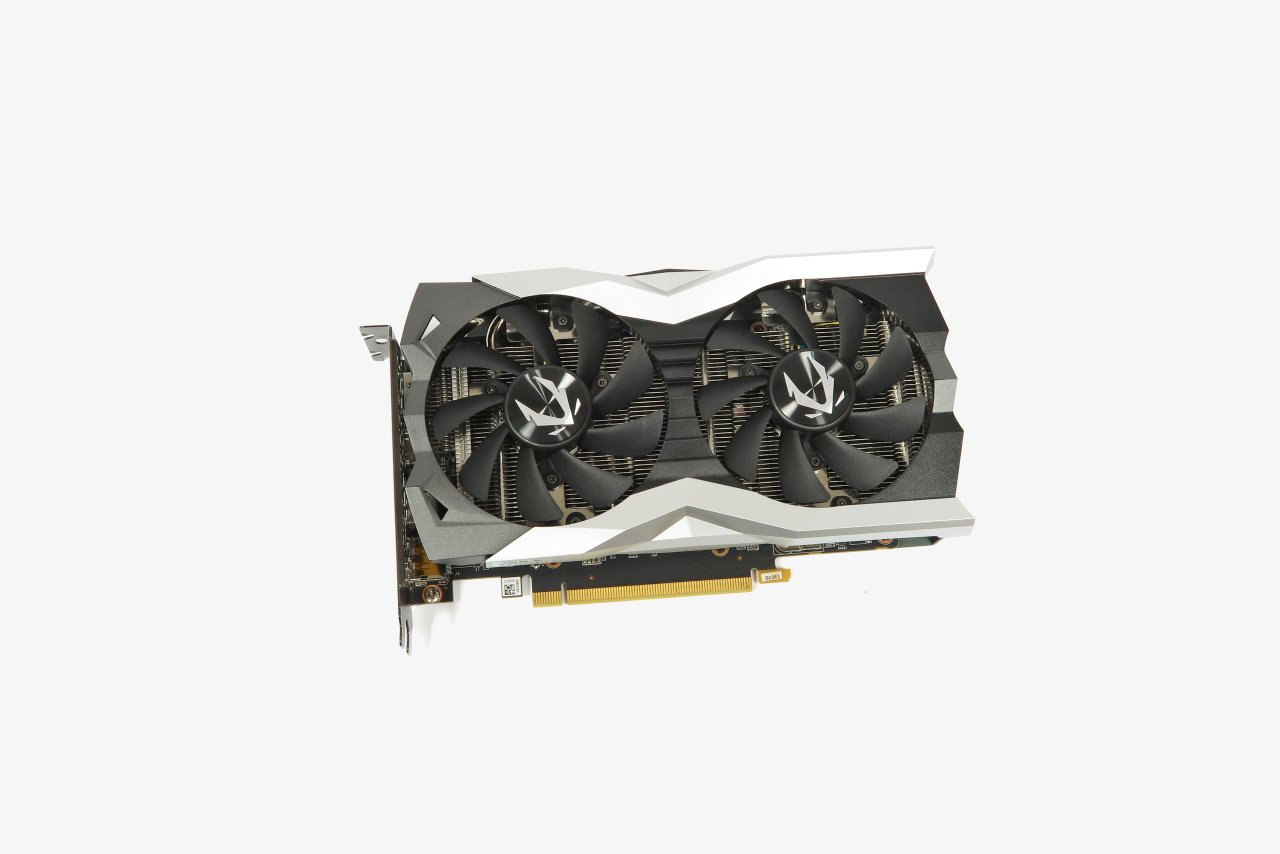 [14/04/2020] Zotac GeForce RTX 2060 Super Mini mit einer Länge von 21 Zentimetern.