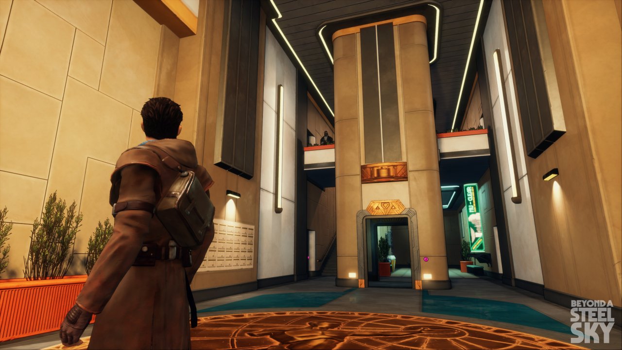 [26/05/2020] Es gibt auch imposante Umgebungen in Beyond a Steel Sky. Die Abwechslung der Orte war bereits in der Demo vielversprechend