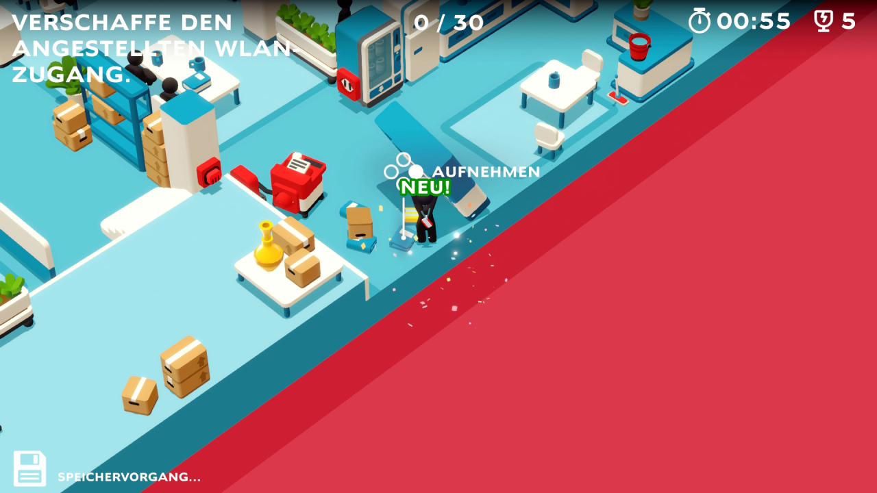 [07/05/2020] In den Levels warten Hüte, Badges und weitere Accessoires darauf, von uns gefunden und angelegt zu werden. Auch ein Strichmännlein giert nach Individualität!