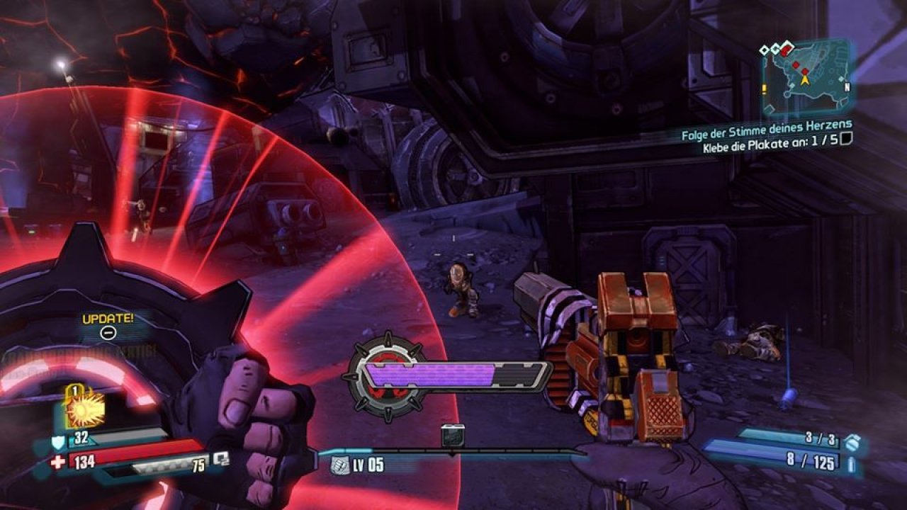 [30/05/2020] Mit Athena aus dem Pre-Sequel können wir einen Schild verwenden, der uns vor frontalen Angriffen schützt.