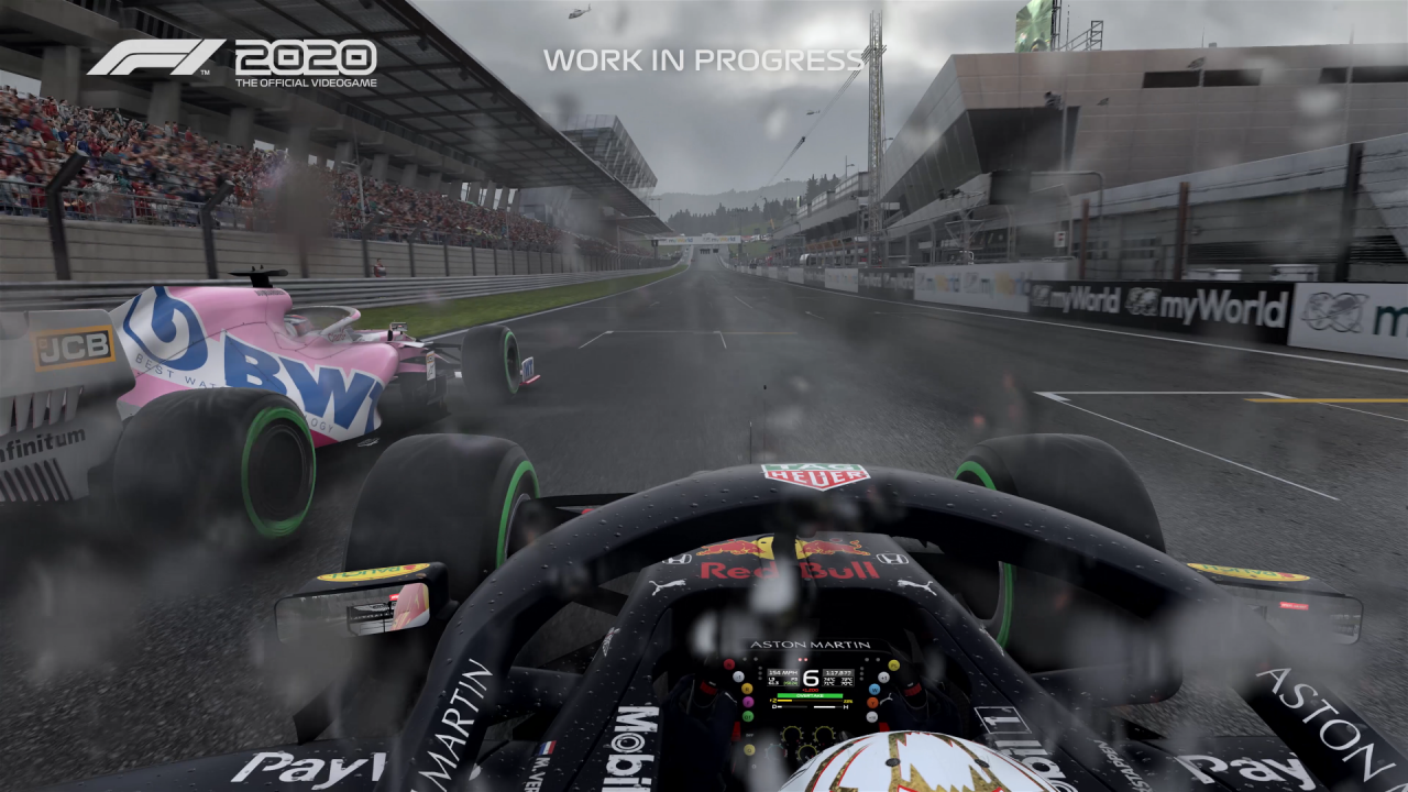 [13/05/2020] Bei allen Wetterbedingungen macht F1 2020 eine gute Figur, ganz besonders aber bei starkem Regen.&nbsp;