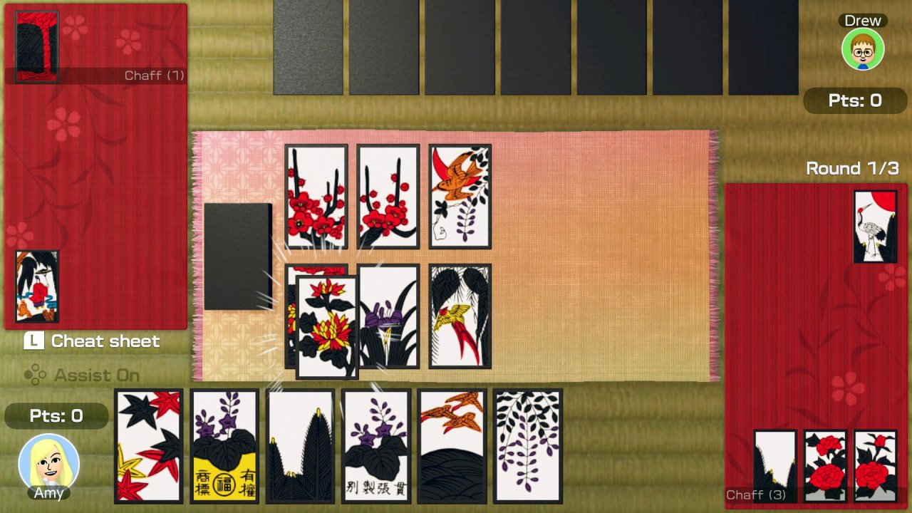 [03/06/2020] Mit der Herstellung von Hanafuda-Karten begann die Karriere von Nintendo. In der Spielesammlung könnt ihr die kleinen Kunstwerke zumindest virtuell bewundern.