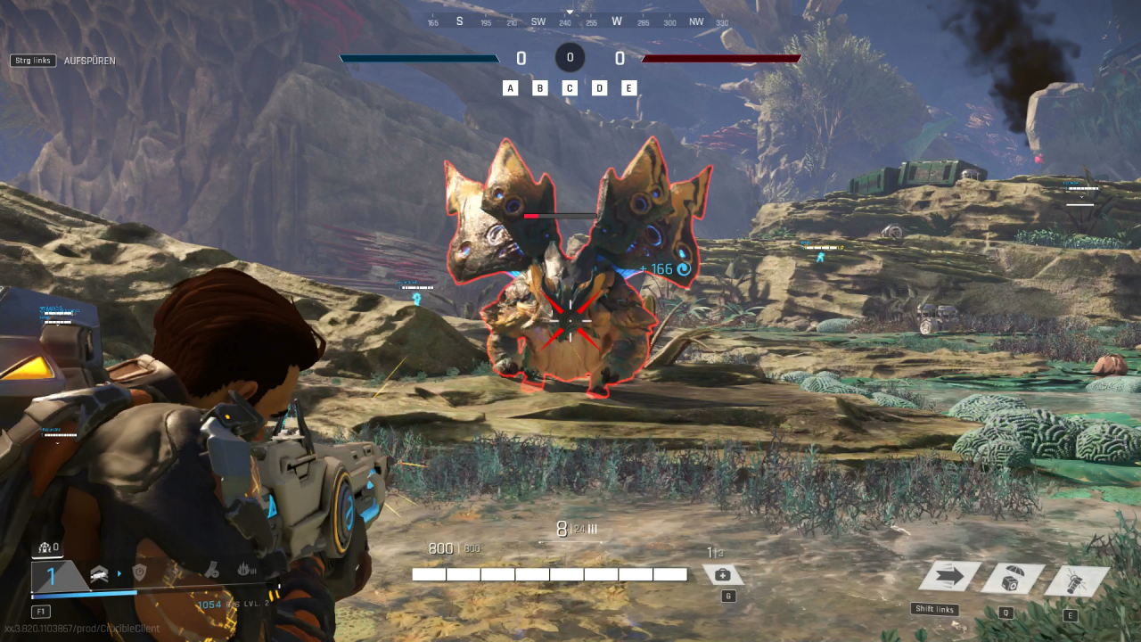 Die Monster auf Crucible sind schick designt, stellen euch aber vor keine spielerische Herausforderung. Außerdem gibt es nur recht wenige unterschiedliche Gegnertypen.