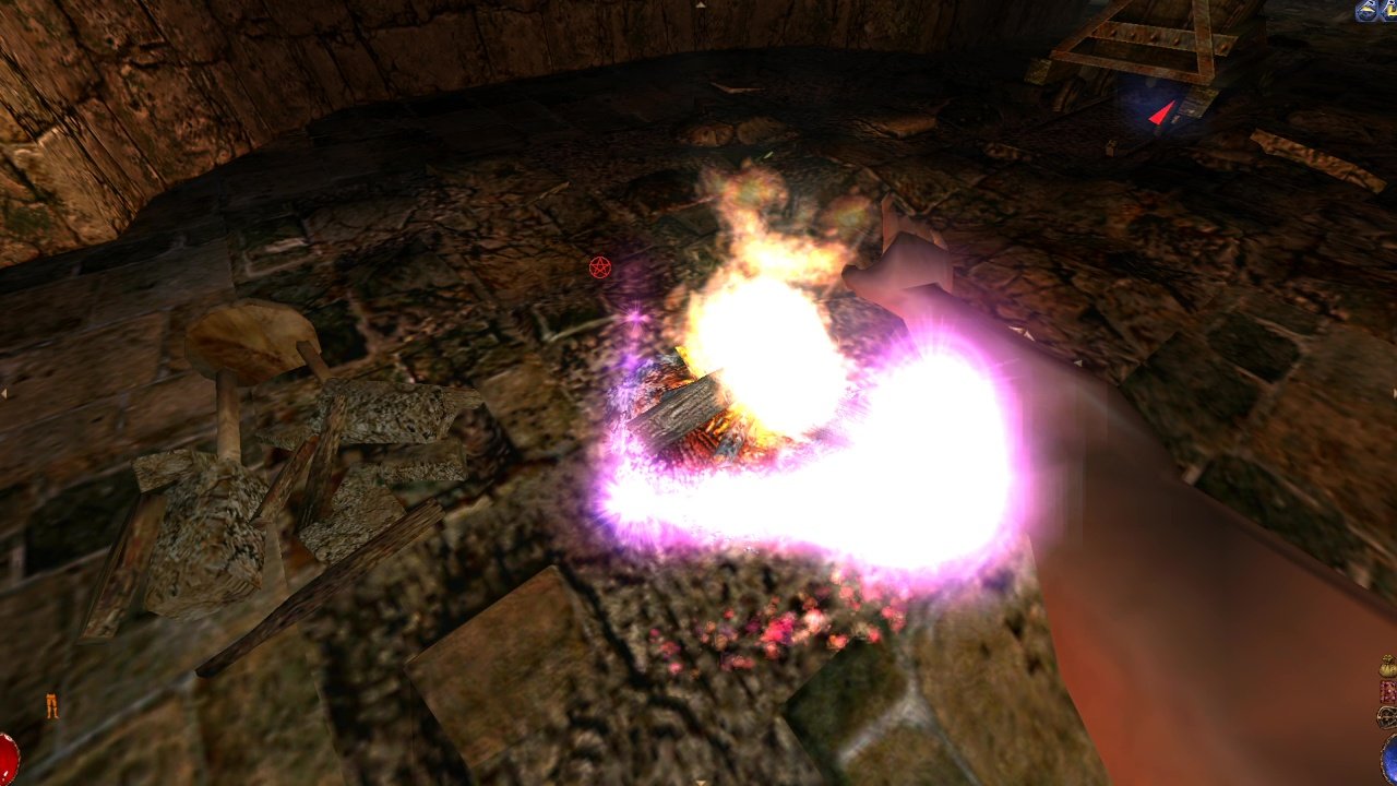 [16/07/2020] Wir haben Feuer gemacht! Das Magiesystem von Arx Fatalis erfordert ein sehr geschicktes Händchen beim Zeichnen der erforderlichen Runen. &nbsp;