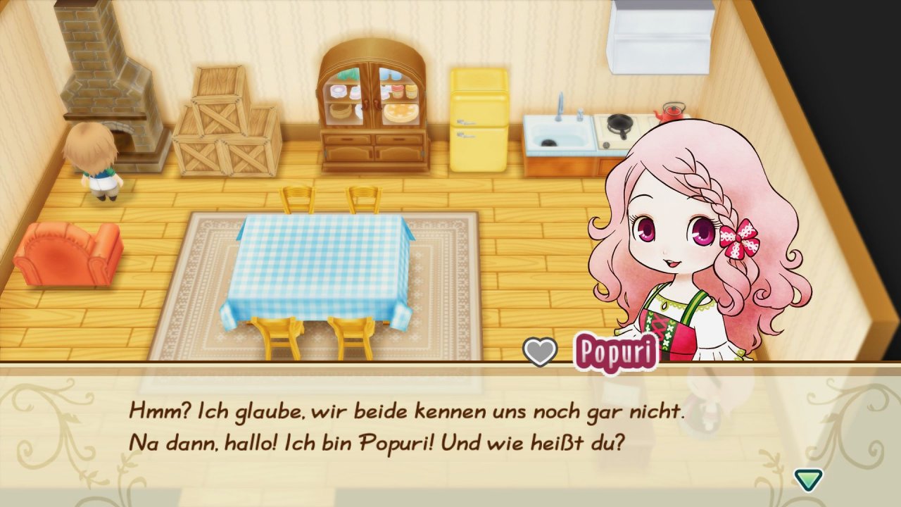 [07/07/2020] Na dann, hallo! Friends of Mineral Town verfügt über deutsche Texte. Eine Synchronisation gibt es nicht.