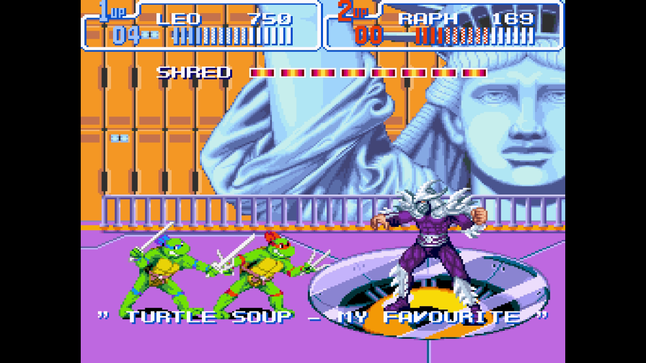 [28/07/2020] Der letzte Kampf gegen Super Shredder ist relativ unspektakulär, aber immerhin noch viel besser als das Finale im zweiten Kinofilm.
