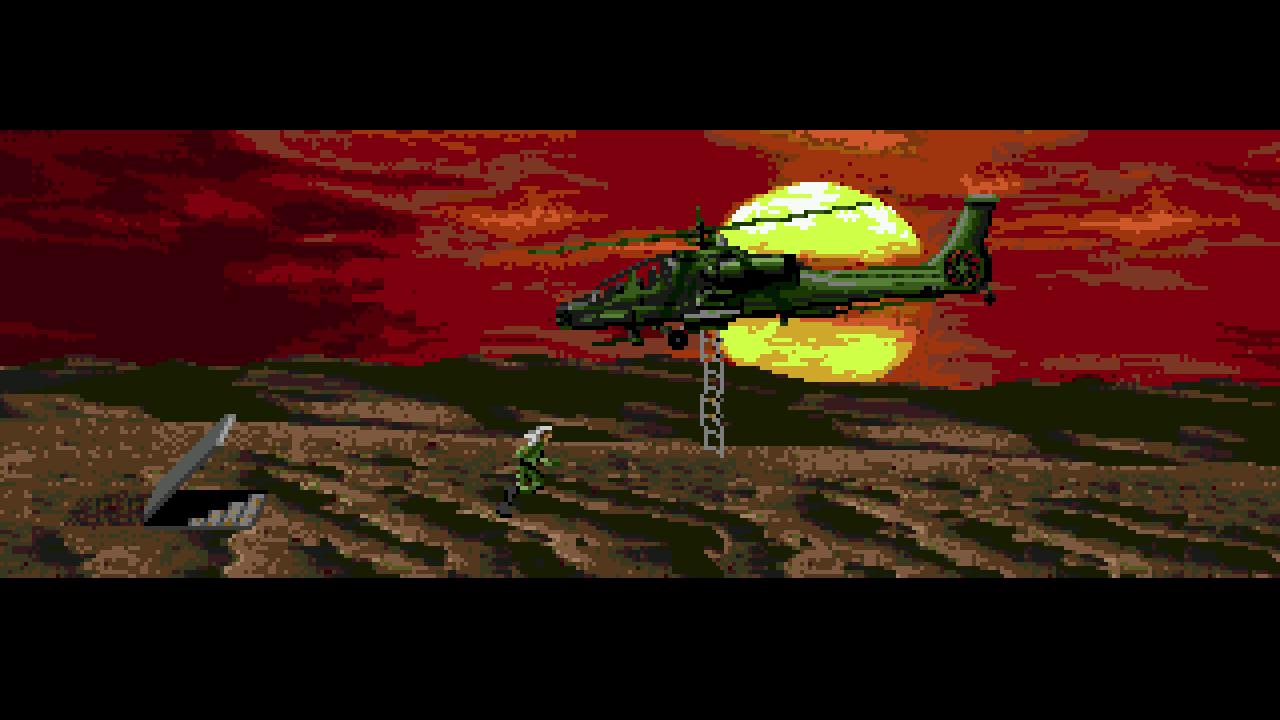 [31/07/2020] Schnell raus aus dem Bunker: Diverse Zwischensequenzen aus dem Mega-Drive-Shoot’em-Up Desert Strike: Return to the Gulf (1992) gehen auf das Konto von Hennig, die damals bei EA als Artist angestellt war. &nbsp;