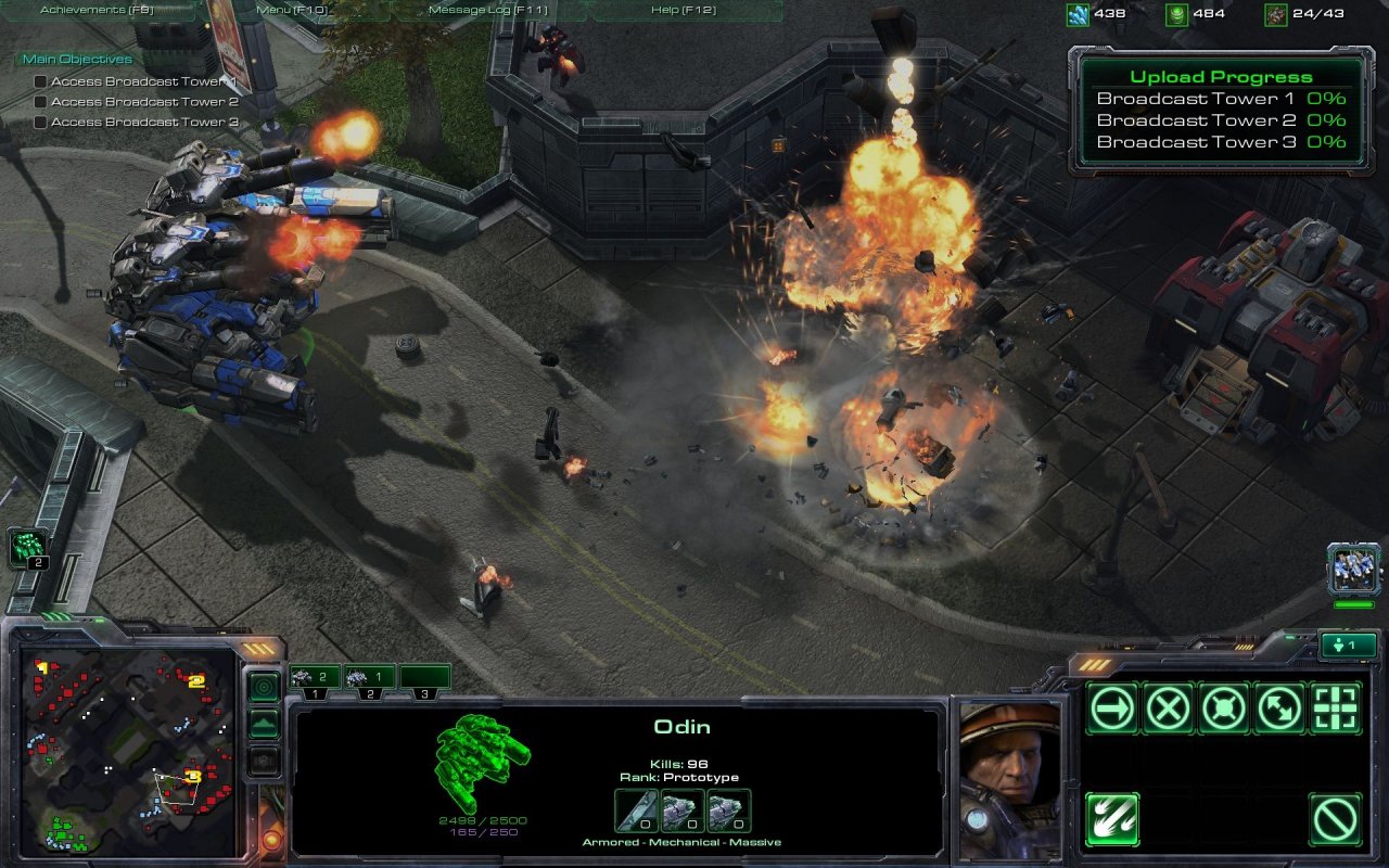 [23/07/2020] Mit dem Odin-Kampfwalker rückt schweres Geschütz an. Das grafische Grundgerüst für Starcraft 2: Wings of Liberty stand bereits mehrere Jahre vor dem Release und wurde nur geringfügig angepasst. &nbsp; (1)