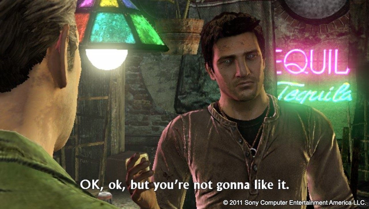 [31/07/2020] Für das zunächst PS-Vita-exklusive Uncharted: Goldene Abyss verpflichtete man Hennig als Story Consultant. Das Ergebnis kann sich ebenfalls sehen lassen. &nbsp; (2)