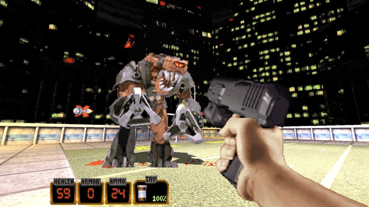 [01/08/2020] Duke Nukem 3D: Nach PC, Xbox One und PS4 gibt's die Neuauflage nun auch für Switch.