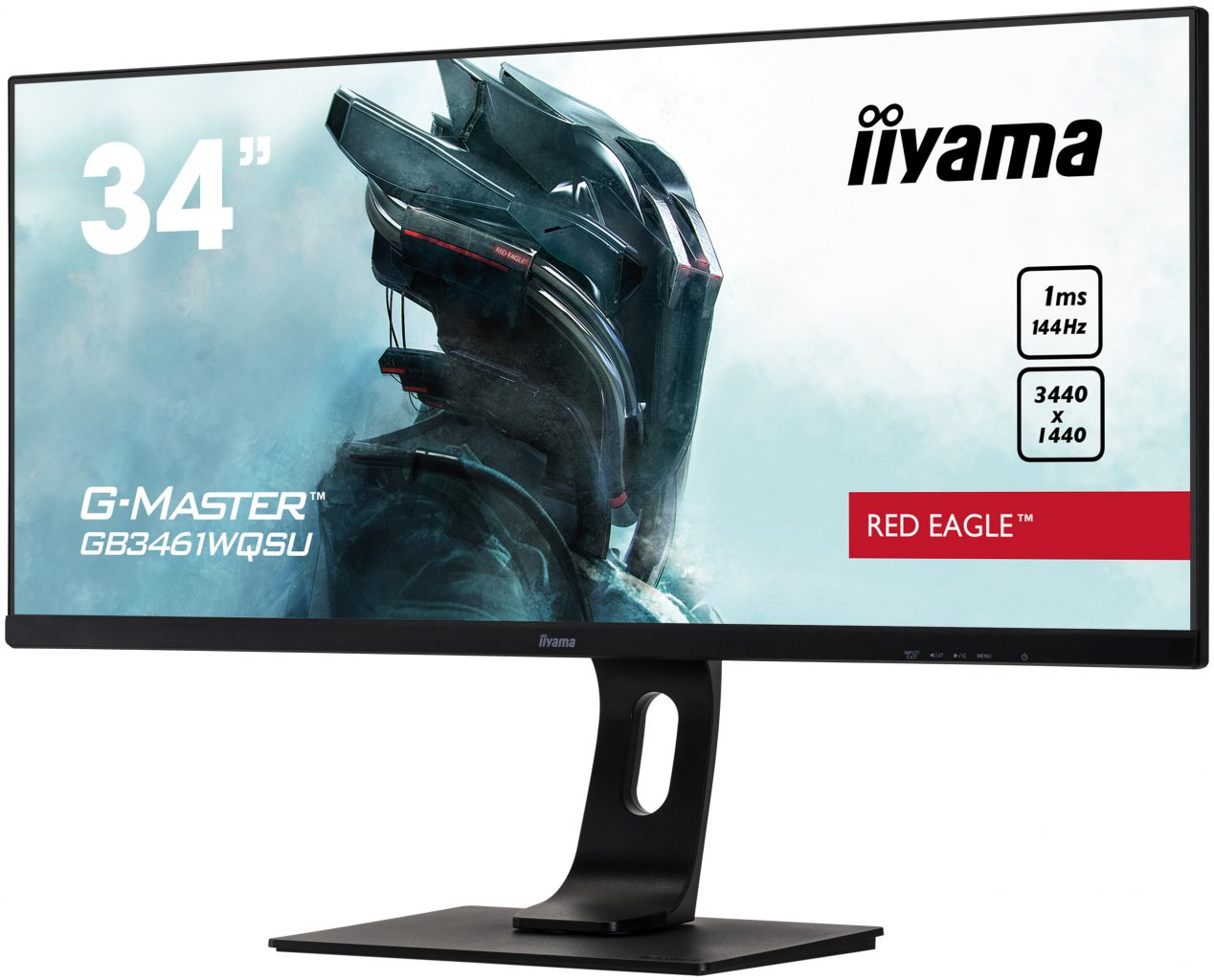 [28/08/2020] Der iiyama G-Master GB3461WQSU-B1 Red Eagle hat je nach Messmethode 1-4ms Reaktionszeit laut Hersteller.