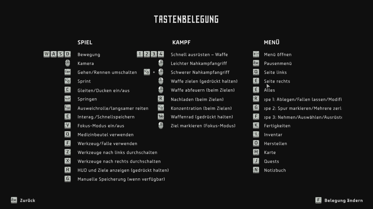 [04/08/2020] Die Steuerung wurde gut auf die Handhabung per Maus und Tastatur angepasst.