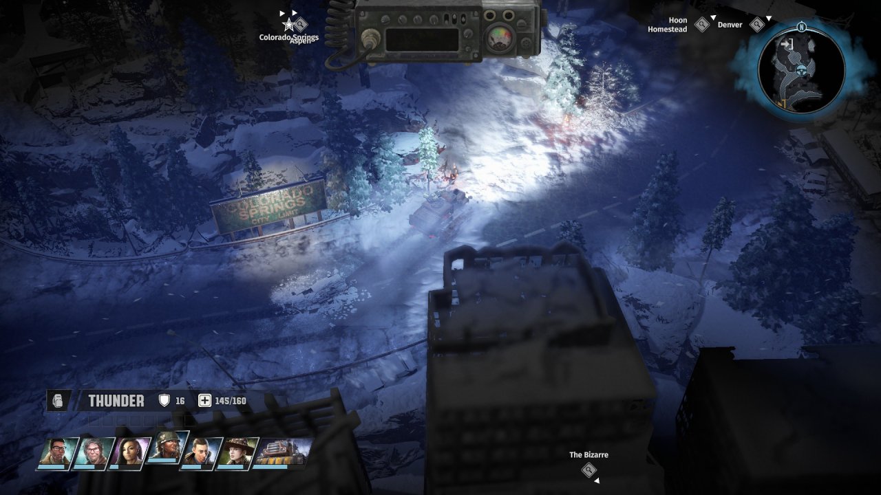 [26/08/2020] Ein echtes Highlight des Spiels: der Kodiak-Panzer mit dem ihr das eiskalte Ödland Colorados erforscht.