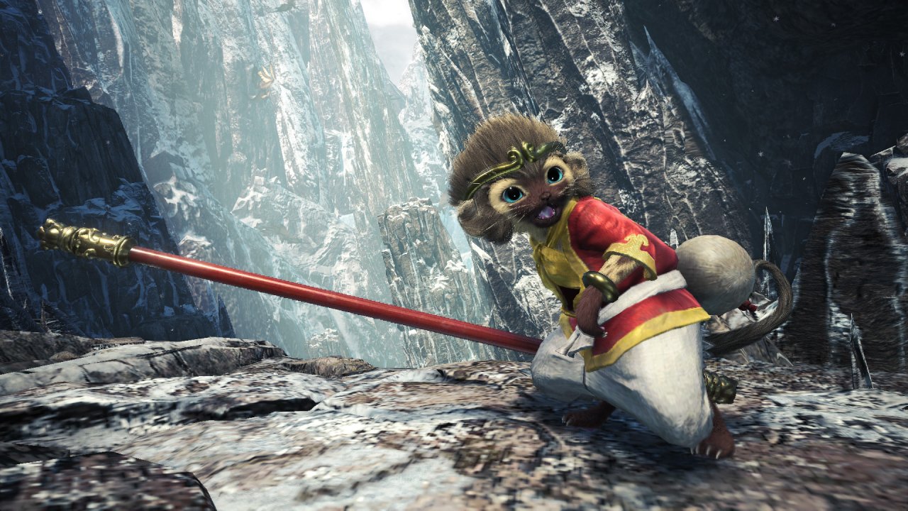 [05/08/2020] Ist dieser kleine Bursche nicht putzig? Die Palicos sind eure fleißigen Helfer in Monster Hunter World … und einfach zum Knuddeln! &nbsp;