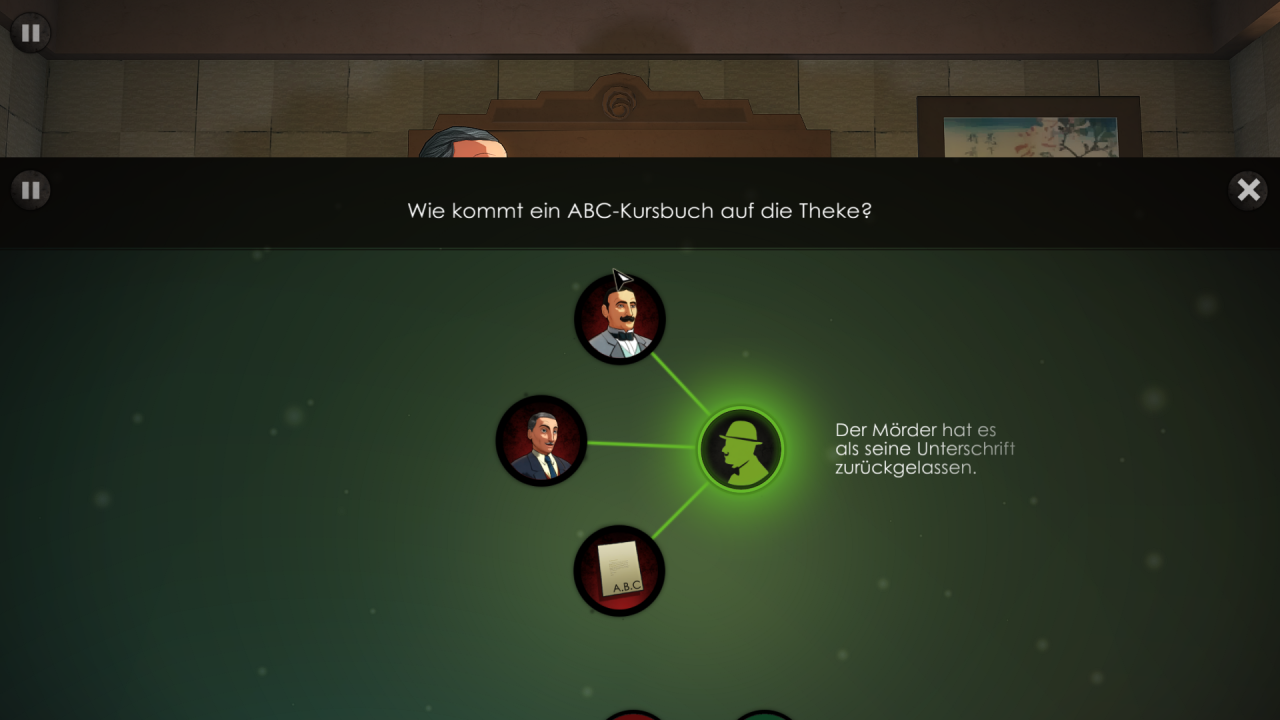 [16/09/2020] Auch mit Hercules können wir unsere Indizien verknüpfen, nur etwas einfacher gehalten als bei Sherlock.