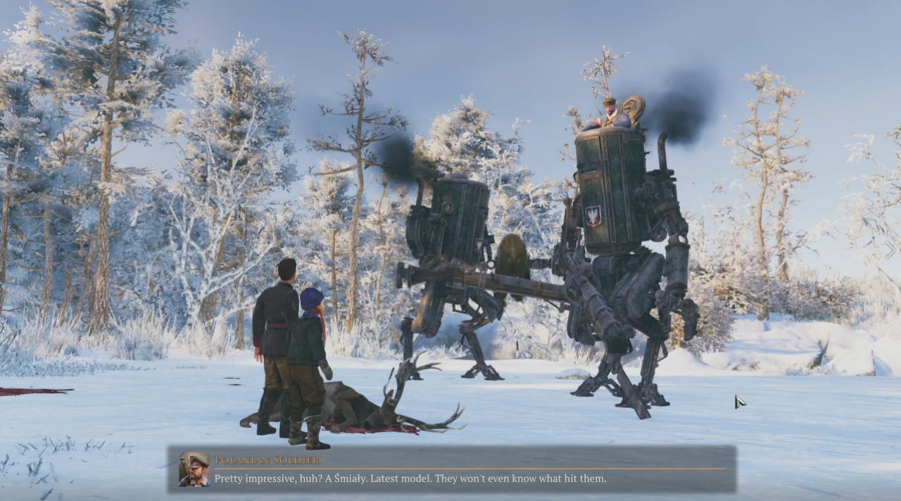 [03/09/2020] Die polanischen Schreiter Śmiały sehen krude aus, sind aber hilfreiche Waffen im Kampf.
