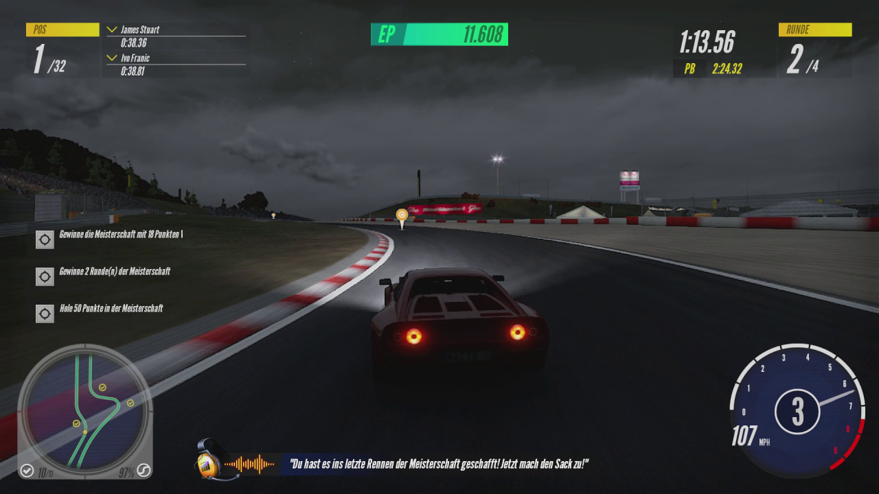 [03/09/2020] Project Cars 3 besitzt ein dynamisches Wettersystem und die Möglichkeit, auf jeder Strecke die Tageszeit an die eigenen Wünsche anzupassen.