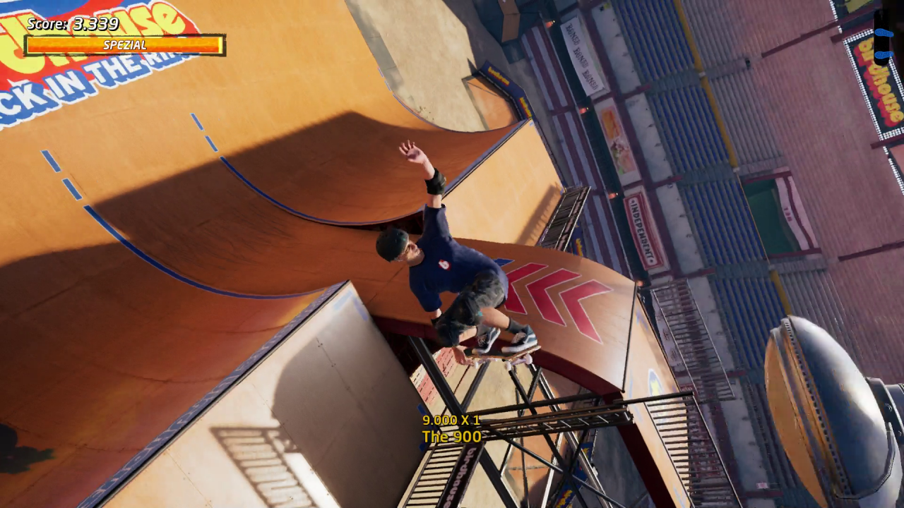 [03/09/2020] Jeder Skater hat natürlich auch ein paar spezialtricks in petto. Bei Tony Hawk ist das selbstverständlich der 900.