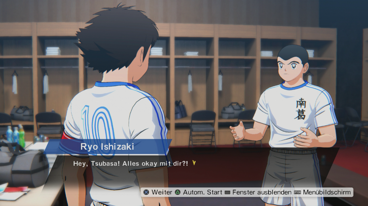 [17/09/2020] Episode 1 erzählt einen Teil des Animes nach. Sie handelt von Tsubasa, der mit seinem Team ein drittes Mal die Landesmeisterschaft der Mittelschulen gewinnen will.