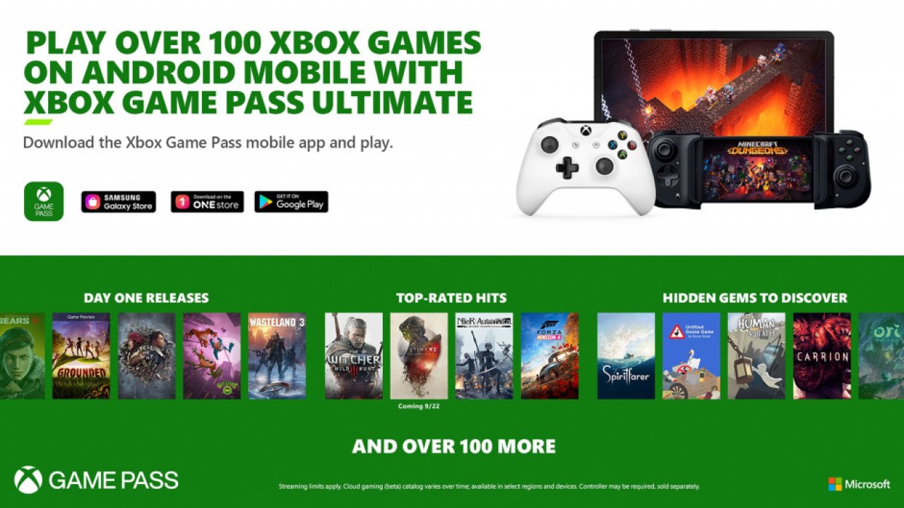 [15/09/2020] Mit dem Ultimate Game Pass könnt ihr auch von mobilen Geräten auf eure Spiele zugreifen.