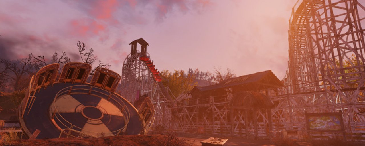 Verkommener Vergnügungspark in Fallout 76