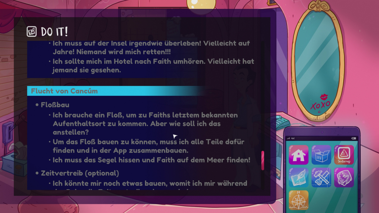 [26/10/2020] Im neuen Questlog stehen alle Aufgaben, die ihr momentan erledigen müsst. Und das sind nicht wenige!