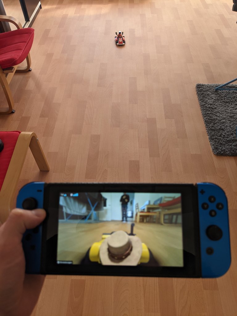 [29/10/2020] Mario Kart Live: Home Circuit: AR-Rennspiel für Nintendo Switch ausprobiert! (11)