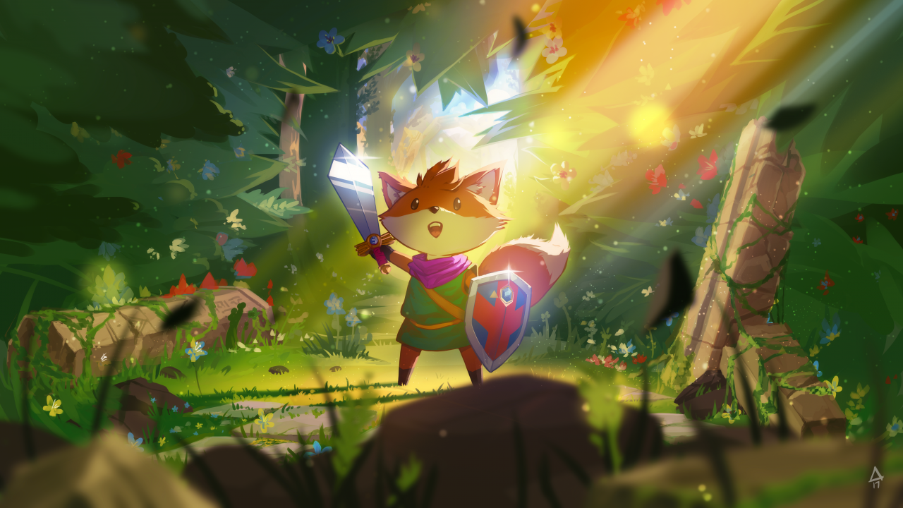 [23/10/2020] Tunic ist durch und durch von The Legend of Zelda inspiriert und macht daraus auch gar kein Geheimnis.