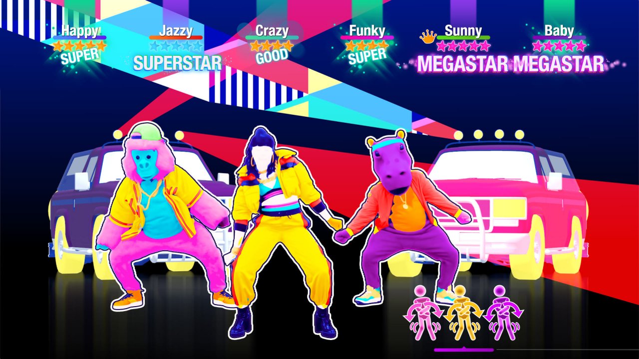 [02/10/2020] Kalorienverbrennender Familienspaß: Bis zu sechs Spieler können bei Just Dance 2020 zusammen neue Punkterekorde knacken. &nbsp;