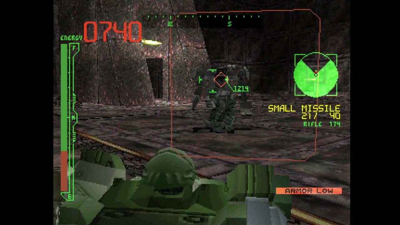 [27/11/2020] Pixelig, aber gut: Das erste Armored Core für die Playstation kam bei den meisten Spielern besser an als das schwerfällige King‘s Field. (1)