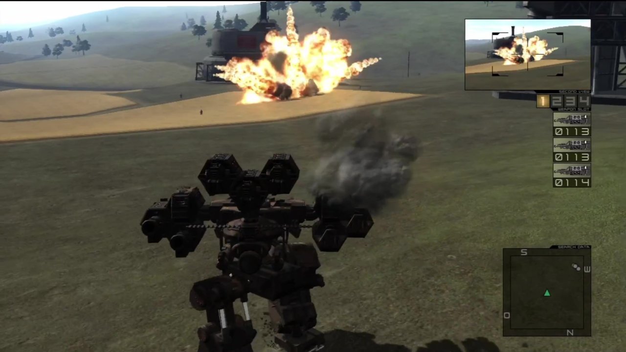 [27/11/2020] Chromehounds für die Xbox 360 glänzte besonders mit seinen tollen Explosionseffekten, die auch 14 Jahre später noch richtig fesch aussehen.