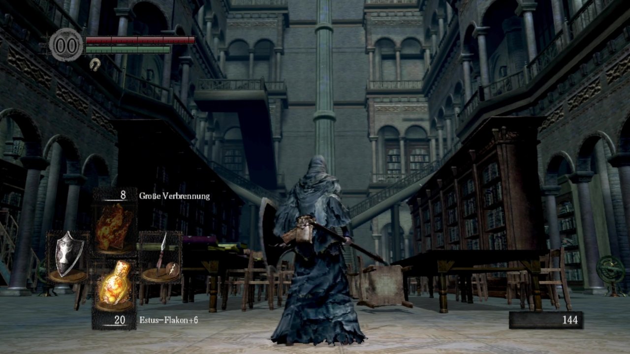 [27/11/2020] Das Archiv des Herzogs war ein weiterer gigantischer Komplex im ersten Dark Souls und eine Hommage an die Bibliothek aus den Harry-Potter-Filmen.