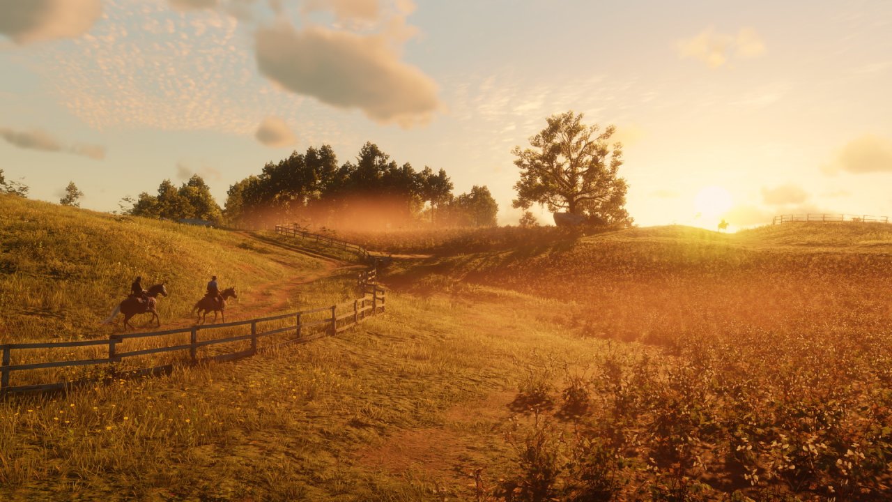[12/11/2020] Bitte innehalten! Dieses Postkartenmotiv stammt aus der PC-Version von Red Dead Redemption 2. Inzwischen gibt es ganze Communitys zum Thema „Videospiel-Tourismus“, die derartige Momente einfangen. &nbsp; (1)