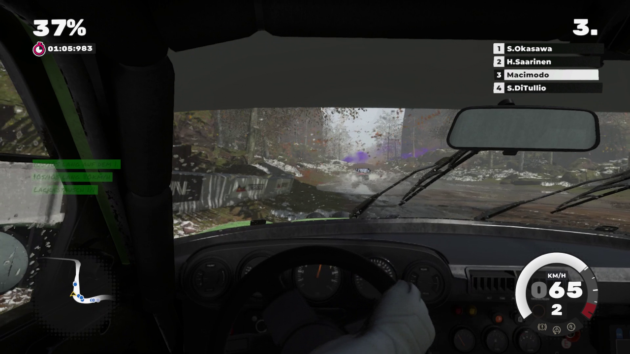 [10/11/2020] Es gibt natürlich auch eine Cockpit-Perspektive, die ist bei der Konkurrenz aber weitaus besser gelungen als das in Dirt 5 der Fall ist.