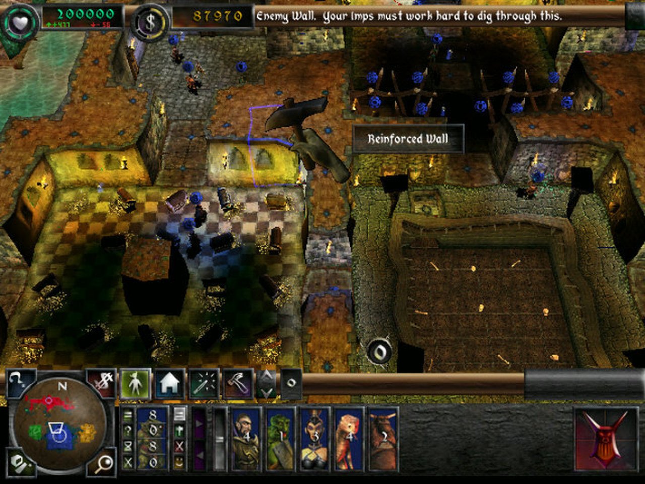[21/12/2020] Als Dungeon Keeper können wir ein Verlies nach unseren Vorstellungen bauen, in dem wie protzigen Helden zeigen, dass das Gute nicht immer obsiegt.