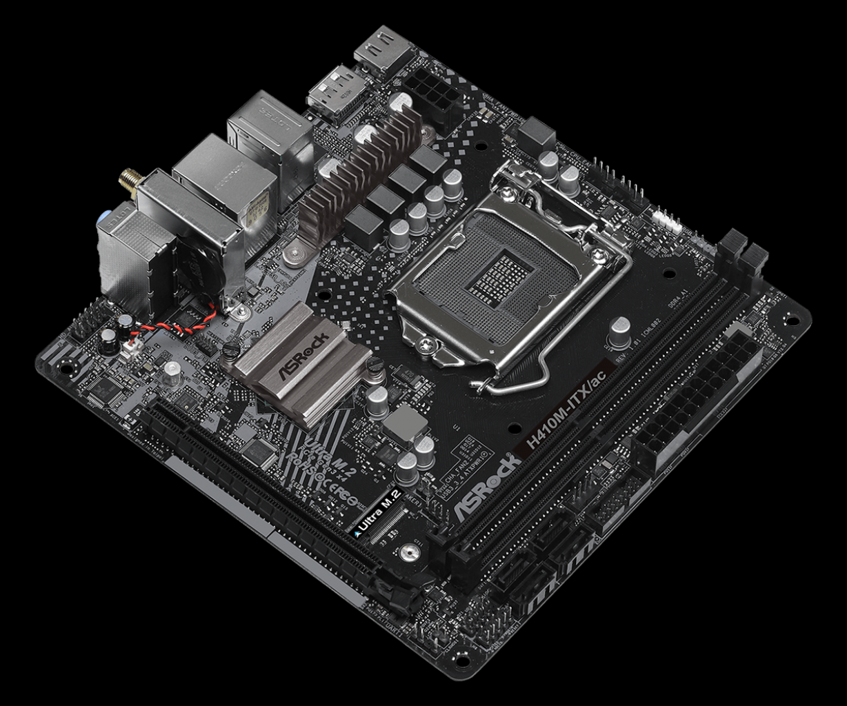 [11/12/2020] Das ASRock H410M ITX/ac für den Sockel Intel 1200