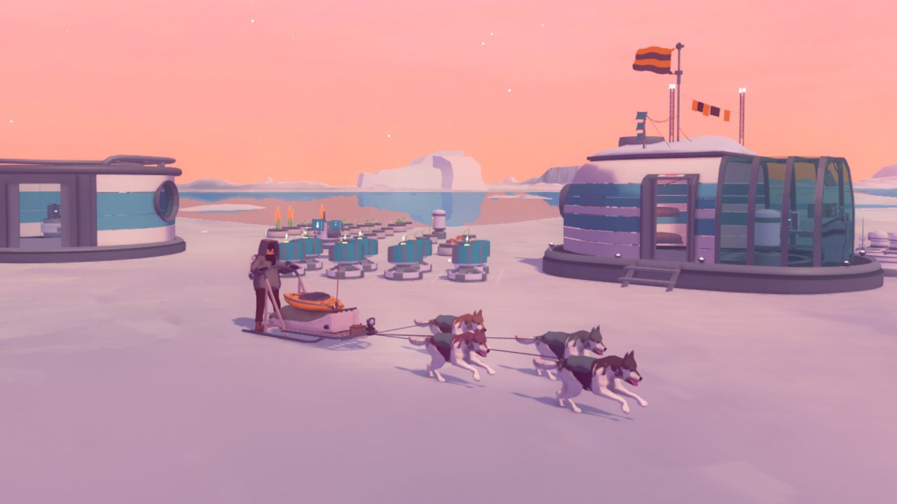 [15/12/2020] Leichte Überlebensmechaniken, eine schöne Landschaft und Basisbau: Arctico ist ein Early-Access-Spiel für Freunde von Kissenforts und Kakao.