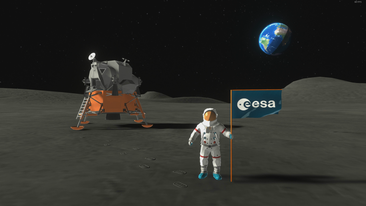 [11/12/2020] Die Mondlandung ist auch in Mars Horizon ein ganz besonderer Moment. In unserem Durchlauf haben jedoch nicht die US-Amerikaner, sondern die Europäer das Space Race gewonnen.