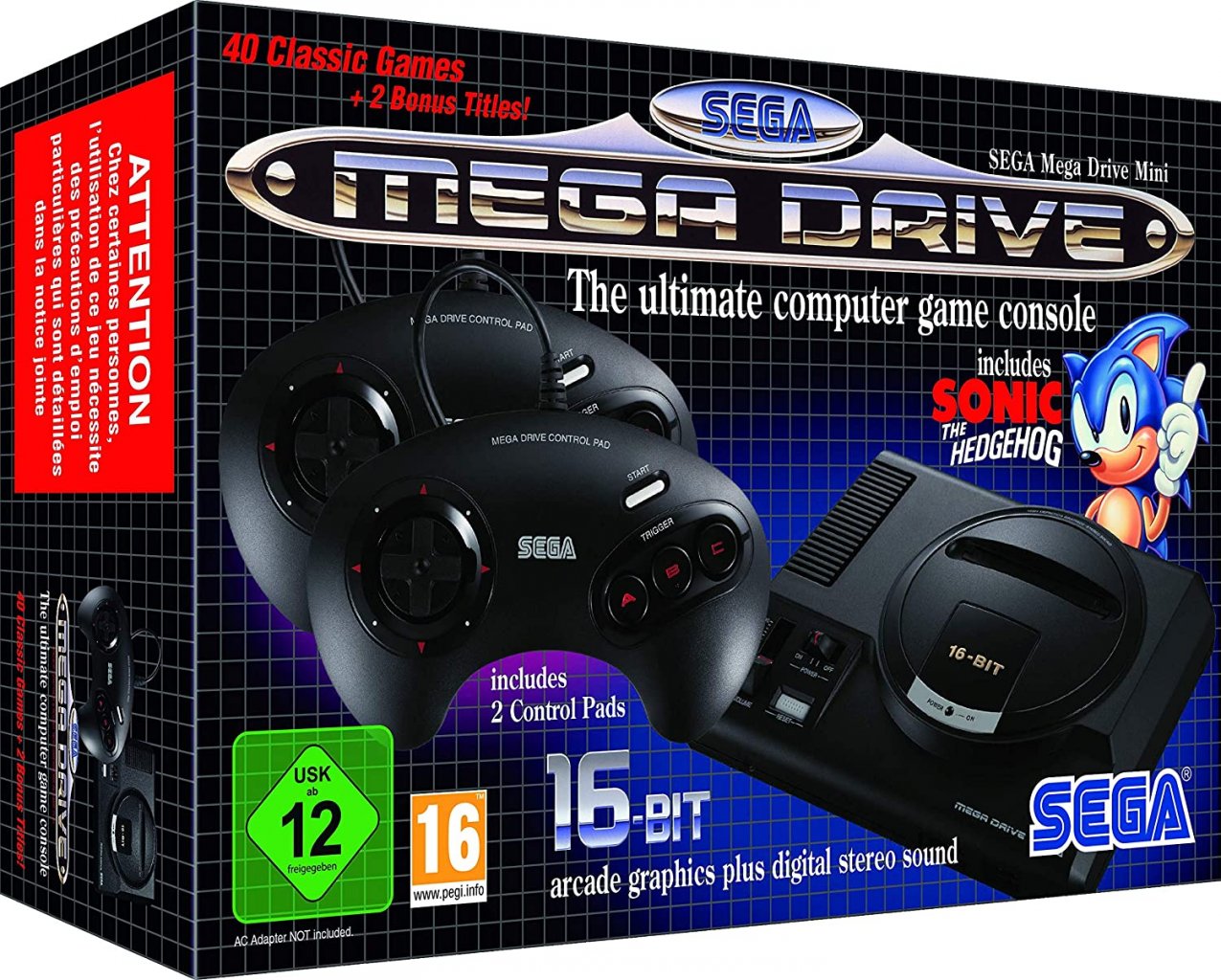 [14/12/2020] Das Sega Mega Drive Mini