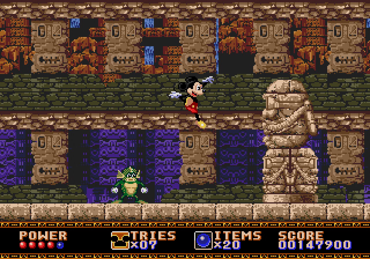 [14/12/2020] Sega suchte stets nach bekannten Lizenzen, die das Mega Drive bekannter machten. Castle of Illusion Starring Mickey Mouse gehört zu den besten Jump'n'Runs aller Zeiten und war weitaus mehr als nur ein Disney-Mario-Klon.