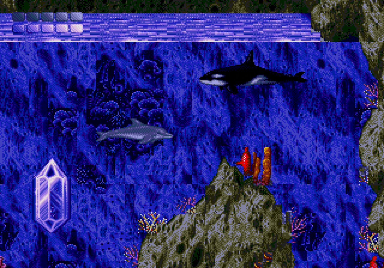 [14/12/2020] Ecco the Dolphin bot seinerzeit eine gänzlich andere Spielerfahrung: Als Delfin reist ihr durch Ozeane und Zeit und bekämpft dabei Außerirdische.