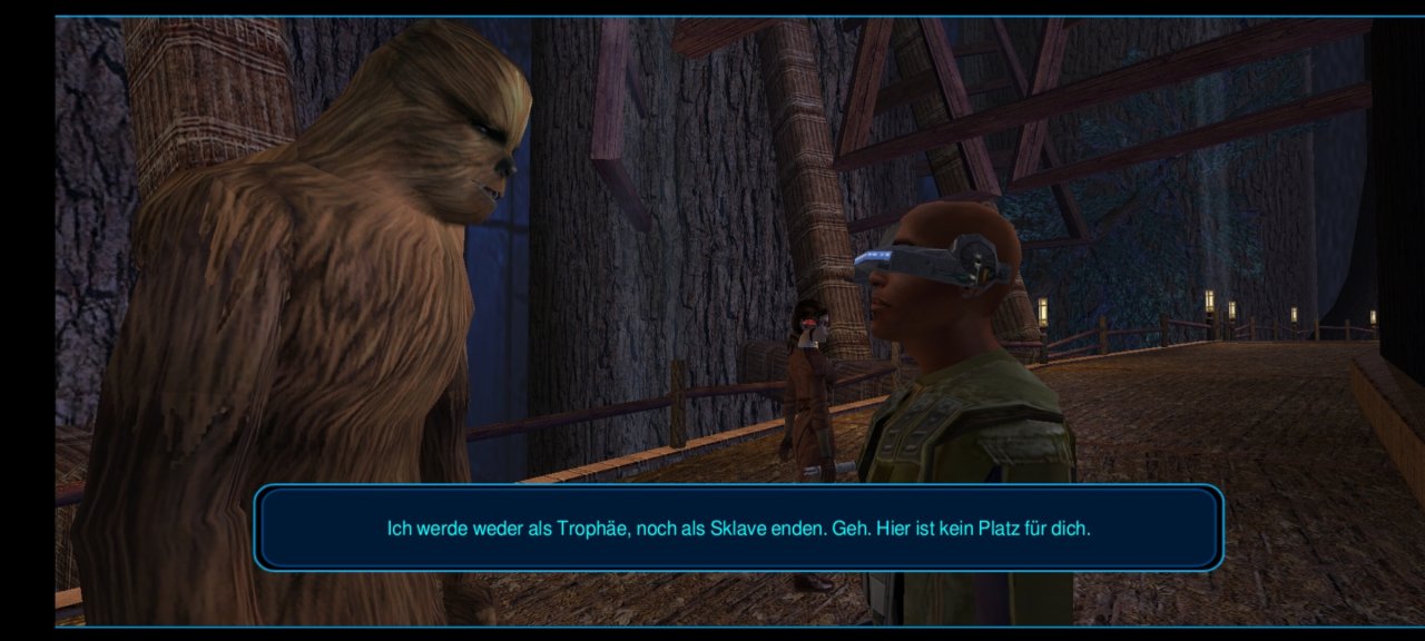 [29/01/2021] Das Vertrauen der Wookies müssen wir uns erarbeiten.