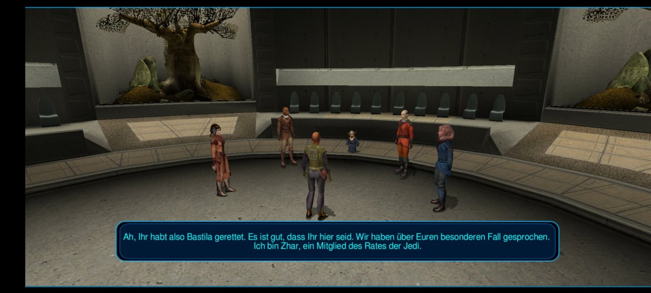 [29/01/2021] Auf Dantooine treten wir vor den Rat der Jedi.&nbsp;