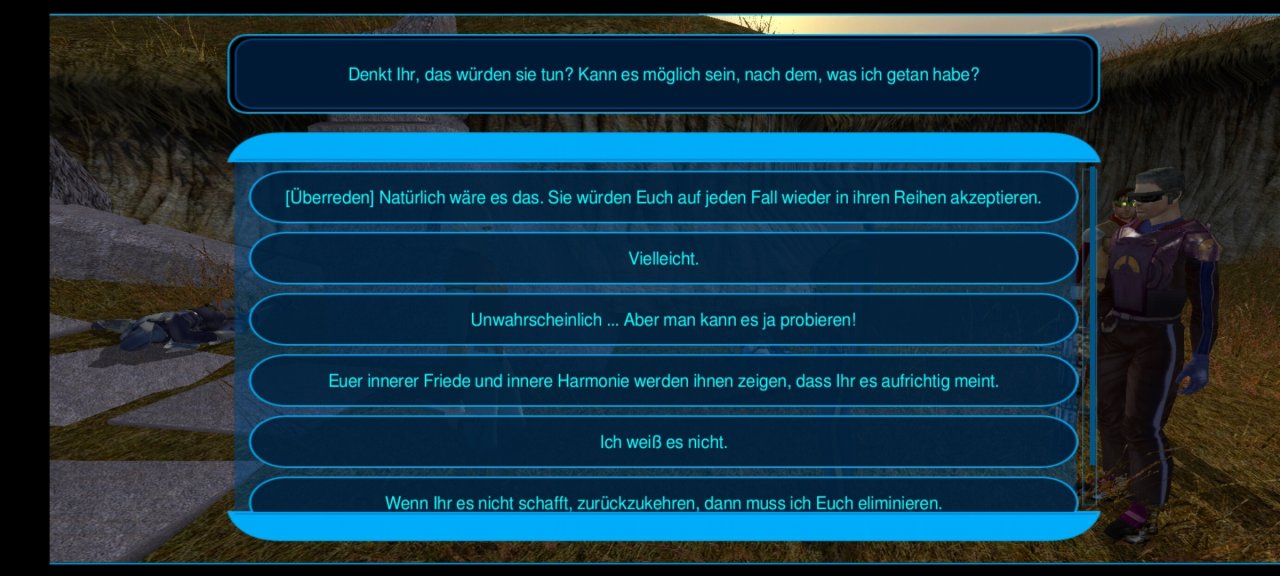 [29/01/2021] Je nachdem, wie wir uns entscheiden, können wir Juhani zurück ins Licht holen - oder sie hinrichten. &nbsp;