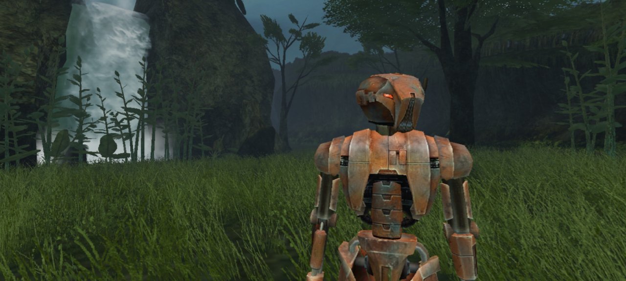 [29/01/2021] Dank einer neuen Ego-Ansicht können wir uns in KotOR 2 besser umschauen.
